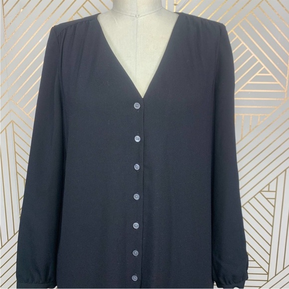 Hatch x J.Crew Black Button-Up Maternity Jumpsuit Size 1 / US Small - Picture 2 of 6